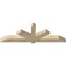 Ekena Millwork Kennewick Rough Sawn Timber Gable Bracket, Douglas Fir, 84"W x 28"H x 6"D x 6"F, 8/12 Pitch GBW084X28X0606KEN00RDF - alternate 4